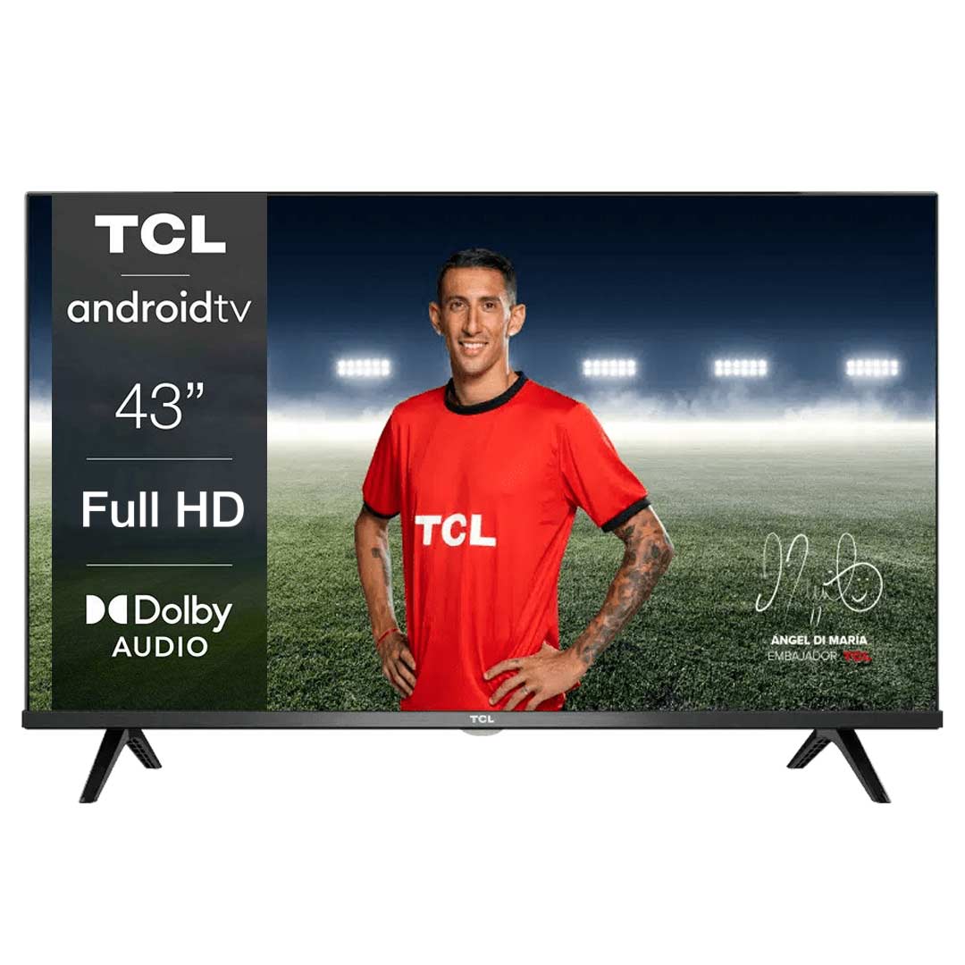 TV TCL 43 FHD SMART, HDR, ANDROID TV, CONTROL CON MANDO DE VOZ