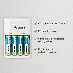 PILAS AAA STEREN BAT-NM-AAA/1100 4 PILAS RECARGABLES DE ALTA CAPACIDAD 1100  MAH