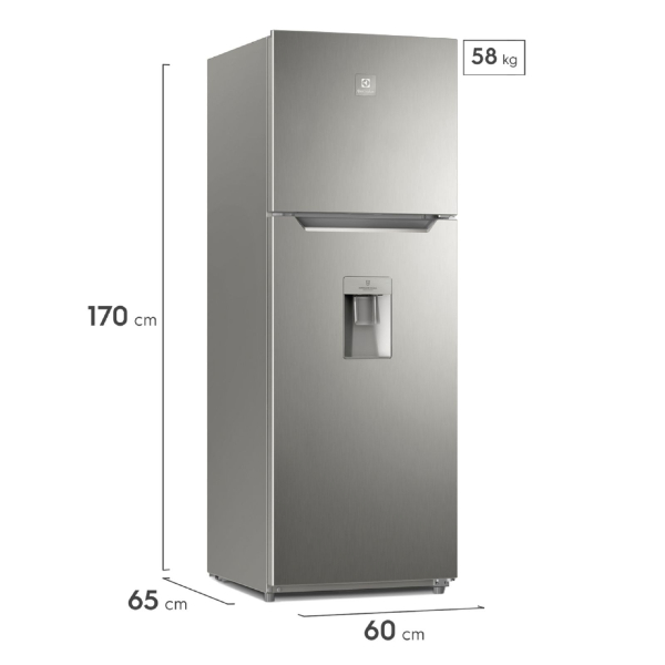 REFRIGERADOR ELECTROLUX ERTS12K3HUS 341 LITROS TOP FREEZER  10 AÑOS DE GARANTIA EN EL MOTOR