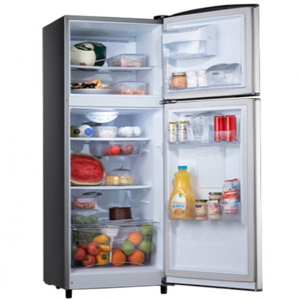 REFRIGERADOR INDURAMA RI 395 QZ 291 LITROS TOP FREEZER  LÁMINA DE ACERO INOXIDABLE