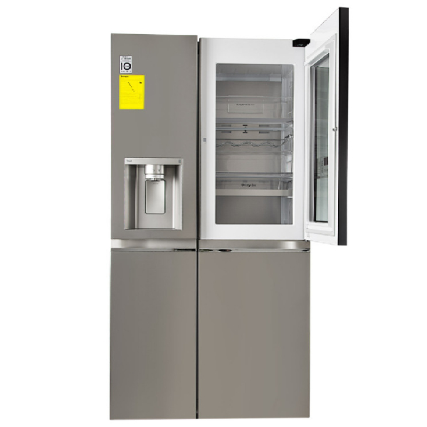 REFRIGERADOR LG LS66SXNC 612 LITROS SIDE BY SIDE  ICE MAKER CRAFT ICE DOOR IN DOOR ACERO PULIDO