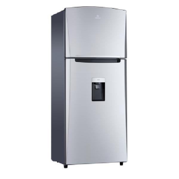 REFRIGERADOR INDURAMA RI-480 370 LITROS TOP FREEZER  ACERO INOXIDABLE MANIJA FRONTAL  INVERTER CON FILTRO DE CARBON INTERNO