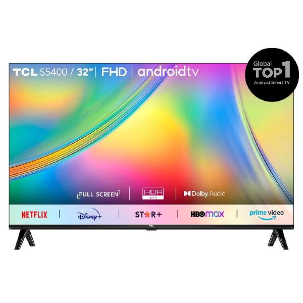 32S5400AF 32 " FHD (1920x1080)  Led  HDR  Android Google TV  BEZEL LESS SIN MARCO COLOR Negro