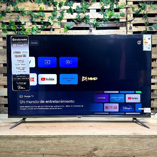 SMART TV INDURAMA 50TIKGF2GQLED 50" 4K UHD  QLED  HDR 10  ANDROID GOOGLE TV  GOOGLE TV 4K